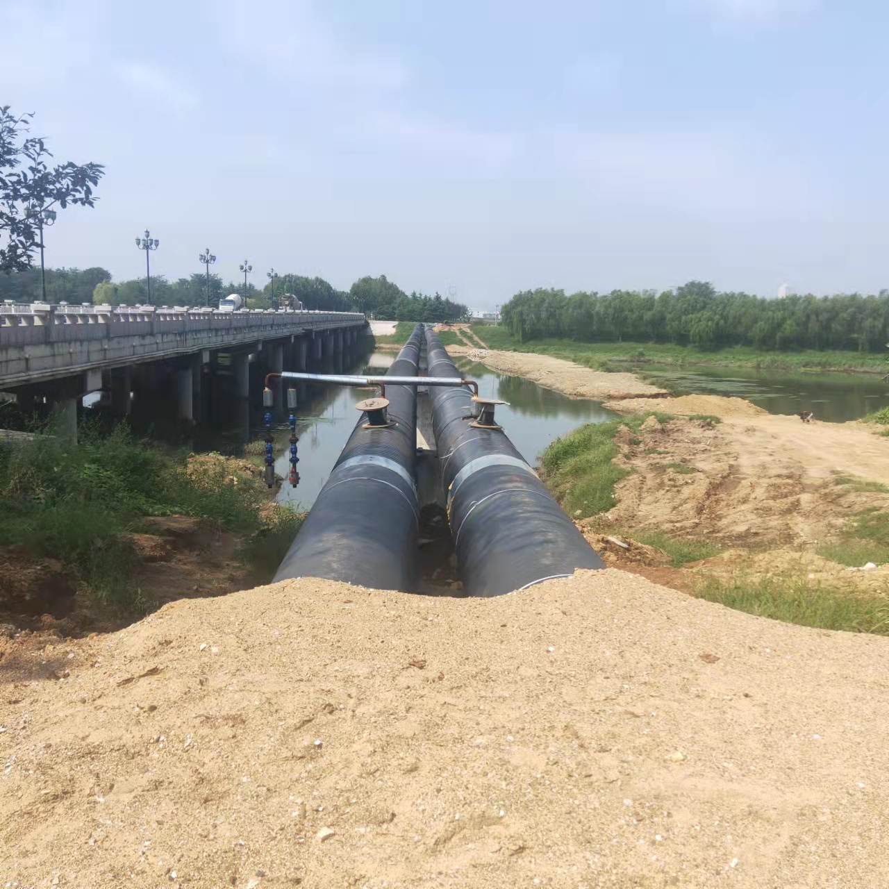 德州化工厂管道输油管道清洗